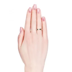 Bague Simplicity Or Rose