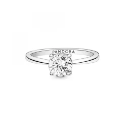 Bague Solitaire scintillante Pandora Timeless