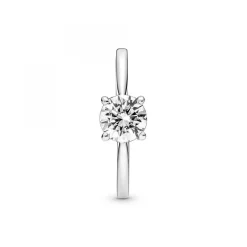 Bague Solitaire scintillante Pandora Timeless