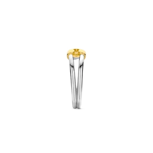 Bague Ti Sento - 12333SY Argent Rhodié Forme Épingle Bicolore