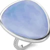 Bague Ti Sento 12001LA - Bague Bleue Argent Femme