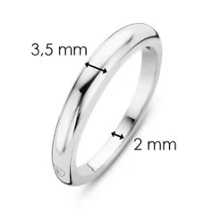 Bague Ti Sento 12104SI - Bague Argent Anneau Femme