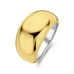 Bague Ti Sento 12171SY - argent doré grand modèle Femme
