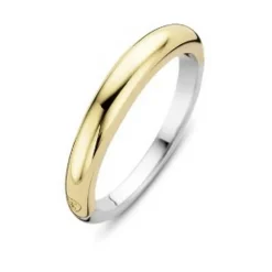 Bague Ti Sento 12104SY - Bague Argent Anneau Doré Femme