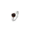 Bague Ti Sento 12179TB - argent pierre synth. Marron translucide serti griffes Femme