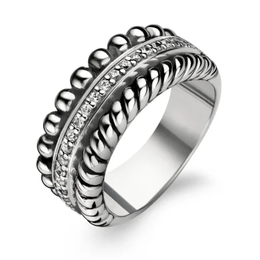Bague Ti Sento 1836ZI - Argent Zirconium Femme