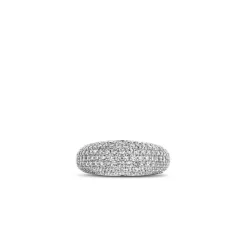 Bague Ti Sento 12172ZI - argent pavé petit modèle Femme