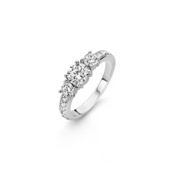 Bague Ti sento 12044ZI - Bague Éternité Trilogie Femme