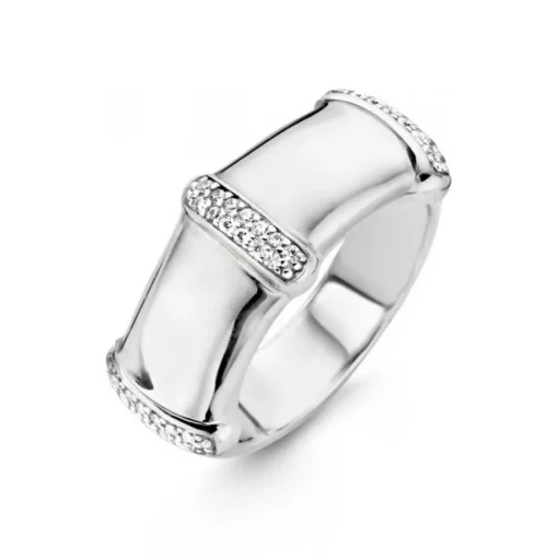 Bague Ti sento 12049ZI - Bague Pic Cristaux Femme