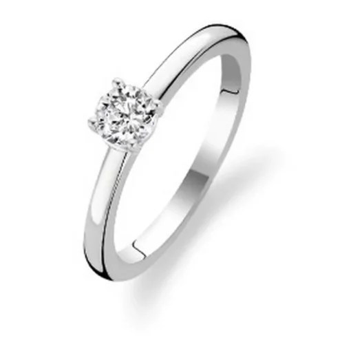 Bague Ti Sento 12110ZI - Bague Argent Serti Griffé Zirconium Femme