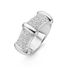 Bague Ti sento 12045ZI - Bague Flanc Cristaux Femme