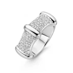 Bague Ti sento 12045ZI - Bague Flanc Cristaux Femme