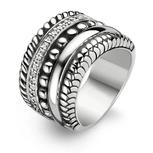 Bague Ti Sento 1835ZI - Bague Argent Zirconium Femme