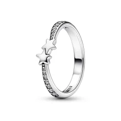 Bague Étoiles Filantes Scintillantes – Pandora Moments