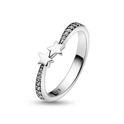 Bague Étoiles Filantes Scintillantes – Pandora Moments