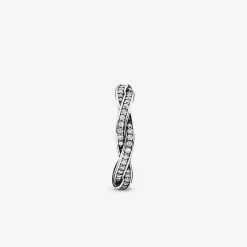 Bague Torsades Scintillante Pandora Timeless Argent 925/1000ᵉ