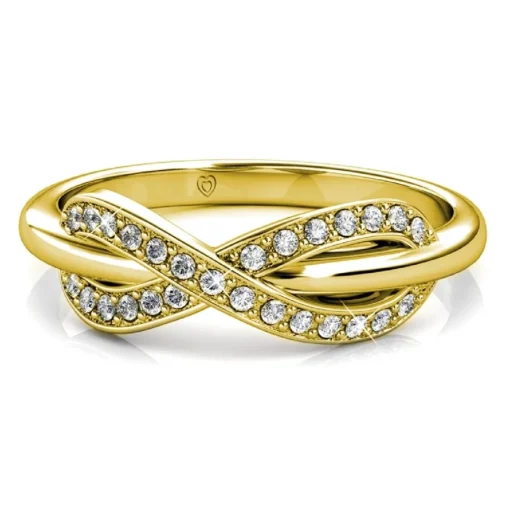 Bague Trist MYC-Paris DR0028-G - Doré Et Cristal