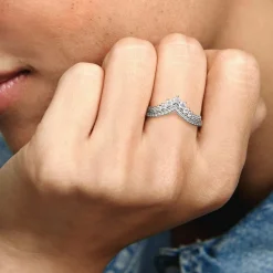 Bague Vœu Princesse Pandora Timeless Argent 925/1000ᵉ