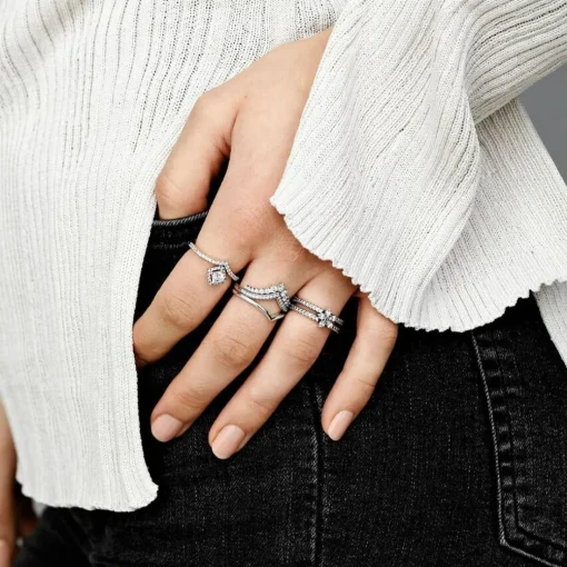 Bague Vœu Princesse Pandora Timeless Argent 925/1000ᵉ