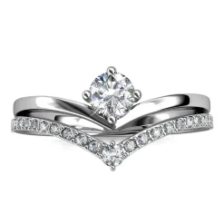 Bague Zinnia Argentée