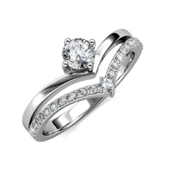 Bague Zinnia Argentée