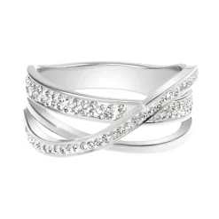 Bagues Femme So Charm - B2582-T18-56 Acier Argent