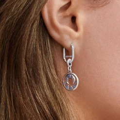 Boucle d'oreille pavée Link Pandora ME