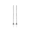 Boucle d'oreilles Pendantes femme argent rhodié - W5Z3500