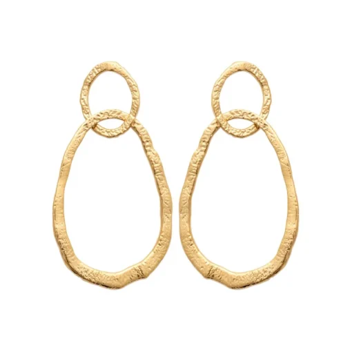 Boucle d'oreilles Pendantes femme plaqué or - Y5WW000