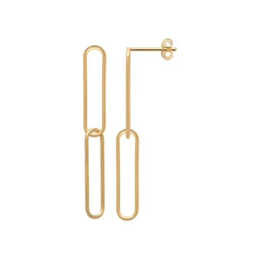 Boucle d'oreilles Pendantes femme plaqué or - Y5V5U00