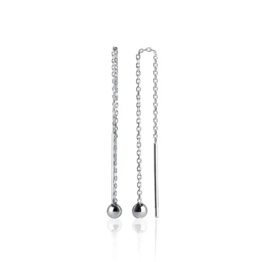 Boucle d'oreilles Pendantes femme argent rhodié - W5Z3500