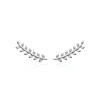Boucles d'oreille femme argent rhodié - W5ZWU00