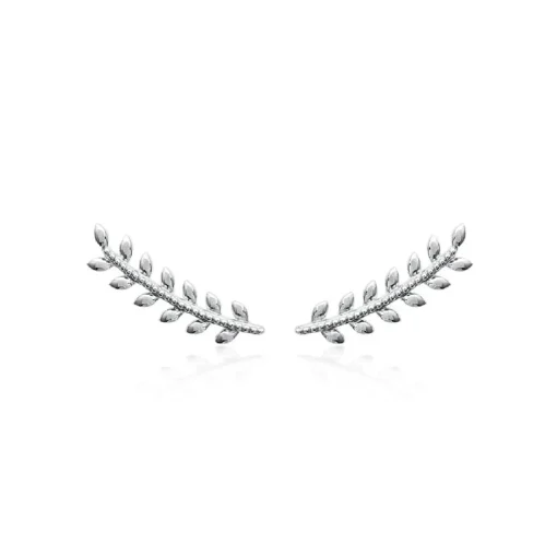 Boucles d'oreille femme argent rhodié - W5ZWU00