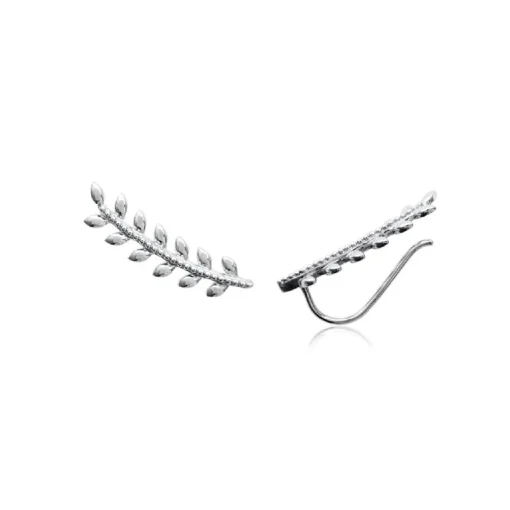 Boucles d'oreille femme argent rhodié - W5ZWU00