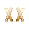 Boucles d'oreille femme plaqué or - Y3Y6UZZ