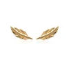 Boucles d'oreille femme plaqué or - Y530300