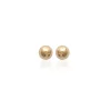 Boucles d'oreille femme plaqué or boules - Y3ZV5Z3