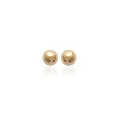 Boucles d'oreille femme plaqué or boules - Y3ZV5Z3