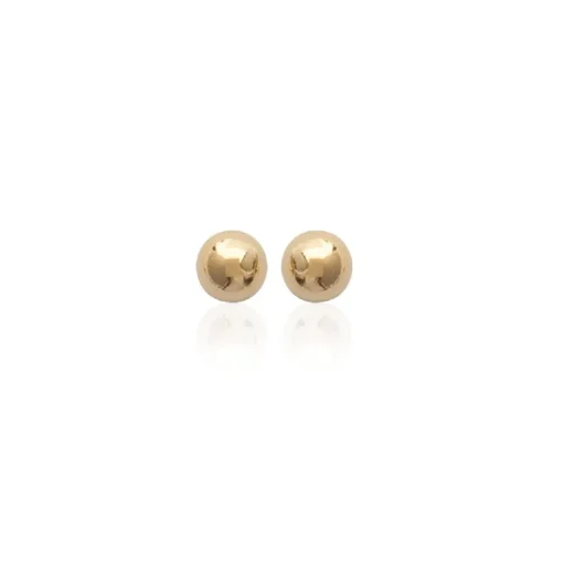 Boucles d'oreille femme plaqué or boules - Y3ZV5Z3
