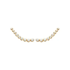 Boucles d'oreille grimpantes femme plaqué or blanc serti clos porté spécial - Y5Z4UZ0