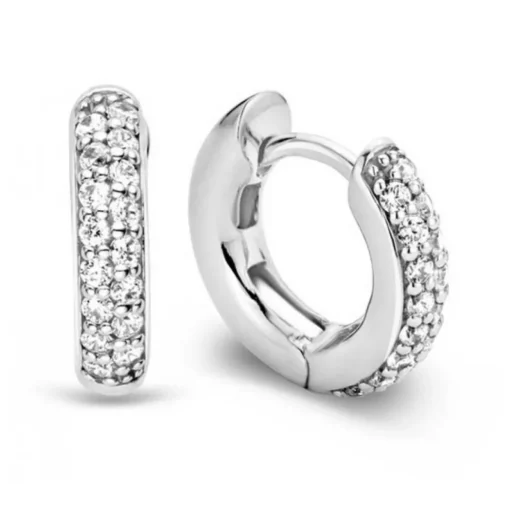 Boucles d'oreille Silver Créoles 7210ZI