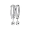 Boucles d'oreilles créoles argent fantaisie 12mm Maison de la Bijouterie Z636UZ0
