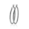 Boucles d'oreilles créoles argent 30mm Maison de la Bijouterie Z6ZZ330