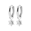 Boucles d'oreilles créoles argent fantaisie 12mm Maison de la Bijouterie Z643ZZ0