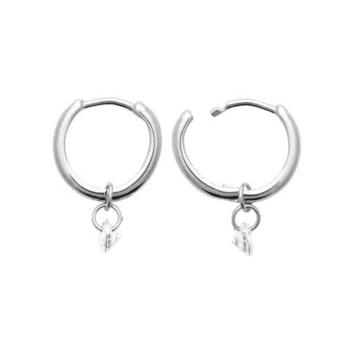 Boucles d'oreilles créoles argent fantaisie 12mm Maison de la Bijouterie Z636UZ0