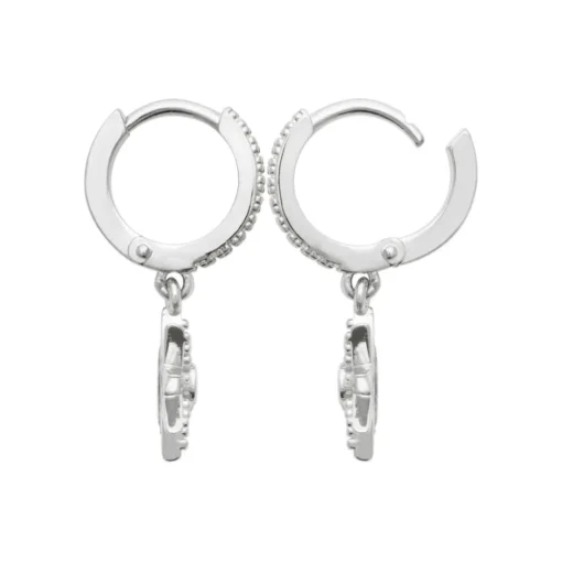 Boucles d'oreilles créoles argent fantaisie 10mm Maison de la Bijouterie Z63VYZ0