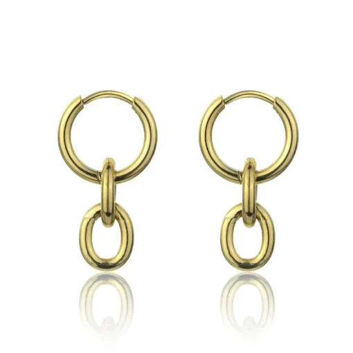 Boucles d'oreilles Emily Westwood EWE23155G - Acier Doré