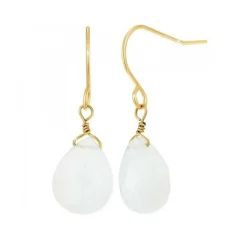 Boucles d'oreilles Femme Angèle M B2499-BLANC