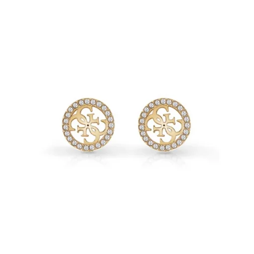 Boucles d'oreilles Femme Guess Bijoux - JUBE02161JWYG STUDS PARTY Acier Doré