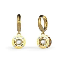 Boucles d’oreilles Femme Guess Bijoux - SOLITAIRE JUBE01463JWYG Acier Doré